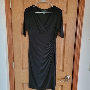 Black Wrap-Like Ralph Lauren Dress